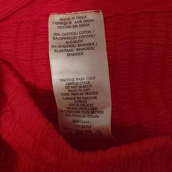 Porridge Red Bustier Top - Picture 7 of 7